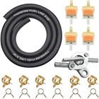 Tnisesm Gas Fuel Hose With Filters Inline Shut 3/16IN - Kit, Black New. Price: $16.03.