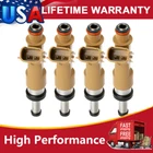 Set Of 4 Fuel Injectors For Toyota Corolla Matrix 1.8L 2009-2015 23250-0T020 Us New. Price: $23.99.