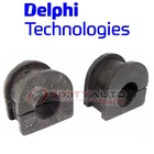 Delphi Front To Control Arm Stabilizer Bar Bushing Kit For 1979-1980 Gmc Px New. Price: $20.60.
