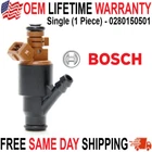 New Oem Bosch Single 1PC Fuel Injectors For 1994-1999 Bmw 3 Series 1.8L, 1.9L I4. Price: $119.55.