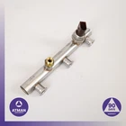 Audi 8R SQ5 Left Fuel Gas Injection Rail Line 06E130089Q Oem Used. Price: $41.50.