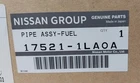 Oem New Genuine Nissan Fuel Rail 17521-1LA0A Armada 5.6L V8 Right. Price: $129.99.