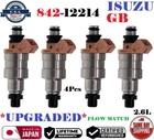Oem Upgraded Set Of Fuel Injectors For 1988-90 Isuzu Pickup 2.6L # 842-12214 Remanufactured. Price: $189.00.