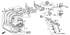 Genuine Honda Pipe Fuel 16620-PHM-J10 New. Price: $150.31.