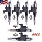 New For Denso Isuzu 7.8L Engine Model 6HK1 Vehicle 6X Fuel Injector 095000-5361. Price: $563.64.