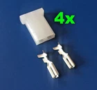 4X Bosch D-jetronic Injector Connector & Terminals Bmw Mercedes Porsche Volvo New. Price: $20.00.