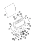 Genuine Mopar Hex Head Screw 6511612AA New. Price: $14.92.