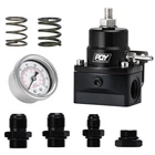 Pqy Adjustable Efi Fuel Pressure Regulator Kit 3-70PSI With AN8 Feed Black New. Price: $51.99.