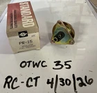 PR-15 Fuel Injection Pressure Regulator Standard Automotive Parts. Nib Nos New. Price: $28.00.