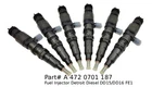 Oem Bosch Detroit Diesel DD15/DD16 FE1 Injector Set A4720701187 New. Price: $3199.99.