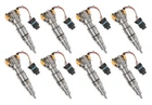 2003-2007 Ford 6.0L Powerstroke Diesel Fuel Injectors Full Set Refurbished Used. Price: $699.99.