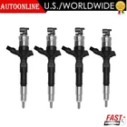 4PCS Diesel Fuel Injector Set 23670-30400 For Toyota Hilux 1KD 2KD 23670-0L090 New. Price: $499.99.