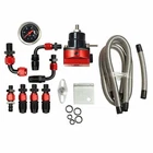 Universal AN6 Adjustable Fuel Pressure Regulator Kit W/ Oil 100PSI Guage Red New. Price: $42.99.
