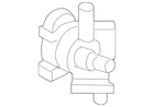 Genuine Honda Fuel Pressure Regulator 16015-SDA-A00 New. Price: $57.14.