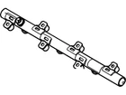 Genuine Ford Fuel Rail BA5Z-9D280-A New. Price: $118.40.