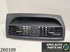 Oem 2004 Acura Tl 3.2L Air Vent Bezel W/ Clock Display & Hazard Switch Used. Price: $49.99.