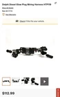 Diesel Glow Plug Wiring Harness-discontinued Delphi HTP119 New. Price: $59.00.