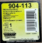 Dorman 904-113 Fuel Pump Driver Module Relocation Kit New. Price: $44.72.