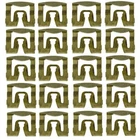 Rear Window Trim Reveal Clips Kit Fit 71-74 Challenger Barracuda Mopar New. Price: $19.87.