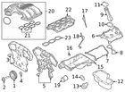 Genuine Nissan Frontier VQ38DD Upper Intake Manifold Gasket 3.8L 140329BT0A New. Price: $55.75.