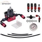 Universal Fuel Pressure Regulator Kit 100PSI Gage AN6 Orb Fitting Connectors New. Price: $34.55.