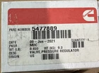 5477889 Cummins Pressure Regulator Valve Genuine Oem New. Price: $1000.00.