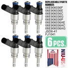 6PCS Fuel Injectors 06E906036F For 2009-2012 Audi Q5 A4 A5 A6 S4 S5 3.0L 3.2L V6 New. Price: $195.00.