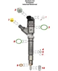 Gmc Silverado Sierra 2500HD 3500 6.6L 2004-2005 Fuel Injector Repair O-ring Kit New. Price: $18.00.
