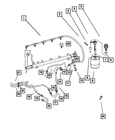 Genuine Mopar Tube 5137332AA New. Price: $91.93.