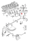 Oem Audi Vw Seat Skoda A1 Fuel Line 06F127501AF New. Price: $43.04.