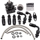 Universal Adjustable Fuel Pressure Regulator Kit Oil 100PSI Gauge AN6 Fitting New. Price: $44.72.