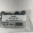 (1) New Uremco 15-6 Fuel Injector Kit Sealed Bag!. Price: $17.99.