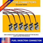 For Toyota 4RUNNER 6* Fuel Injectors Connectors 3VZ-E Gas Set 3.0L V6 1989-1995 New. Price: $29.99.