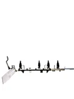 2004-2006 Bmw 325I 525I X3 3.0L Fuel Rail & Injectors 11787524008 Oem Used. Price: $99.99.