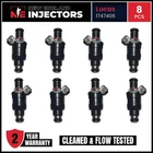 Lucas Fuel Injector Set Of D3763FA 1993-1998 Bmw 530I 540I 740IL Remanufactured. Price: $199.50.
