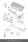 06J-133-519-A Hose Bracket 06J133519A Oem Neu. Price: $42.57.