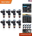8PCS Fuel Injectors For Gm Silverado Sierra Tahoe 4.8L 5.3L 2007-09 FJ887 New. Price: $99.97.