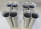 Hilborn-kinsler- Aluminum Ram Tube 2-1/4 " Od X 9-1/2 Tall Bell Set Of 8 New. Price: $340.00.