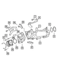 Genuine Mopar Intake Throttle Flange 68054565AA New. Price: $42.83.