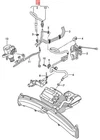 New Audi A8 S8 Quattro 4H2 4H8 4HC 4HL Fuel Line 079133986AF Original. Price: $119.91.