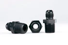Aeromotive Fuel Hose Fitting Port Kit: (X3) 3/8" Npt To AN-06 New. Price: $67.54.