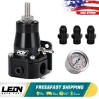 Pqy 13130 14-36 Psi Fuel Pressure Regulator Motive Gauge Efi Bypass AN6 Fpr Us New. Price: $23.80.