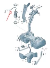 New Audi Q3 F3 Fuel Feed Line 5QN201293B No Import Duties To. Price: $59.72.