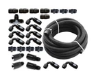 Torque Solution Braided Fuel Line Kit For -6 Aeromotive Fpr & Flex 02 New. Price: $333.32.