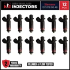 Set Of 12 Oem Fuel Injectors 1370780049 Fits 01-02 Mercedes-benz CL600 Remanufactured. Price: $285.00.