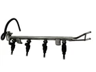 Volkswagen Beetle Turbo Fuel Rail 1999-2005 06A133681B Used. Price: $34.99.