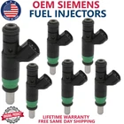 New X6 Oem Siemens Fuel Injectors For 2002-2006 Audi A6 Quattro A4. Price: $199.00.