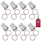 8PCS Fuel Injector Sleeve Cup &oring Glue 2272911 For Caterpillar 3126B C7 C15 New. Price: $214.43.
