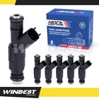 6X Fuel Injector For 05-09 Chevrolet Equinox 06-09 Pontiac Torrent 3.4L New. Price: $41.80.
