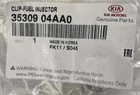 New Genuine Oem Fuel Injector Clip For 2017 2021 Hyundai Kia (35309-04AA0). Price: $19.95.